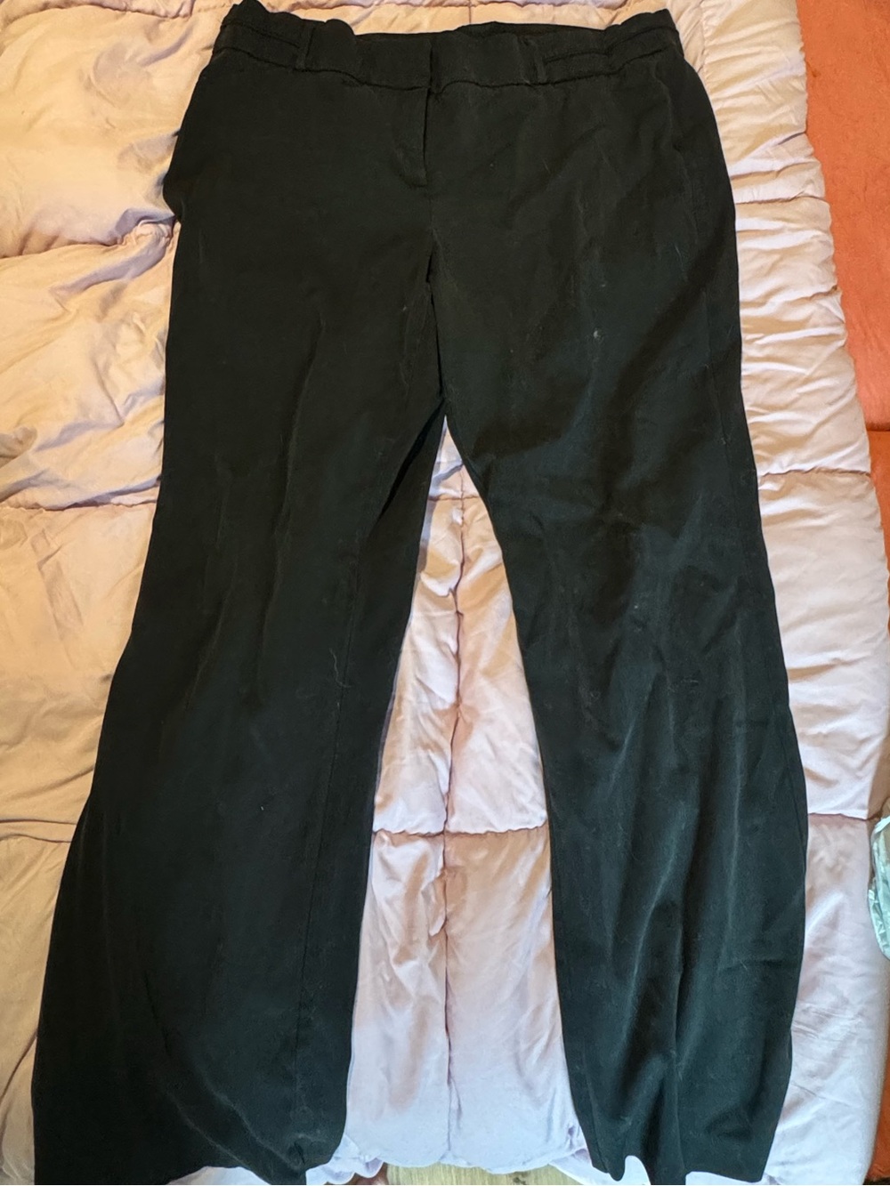 Maurices Black Wide-Leg Pull-On Pants